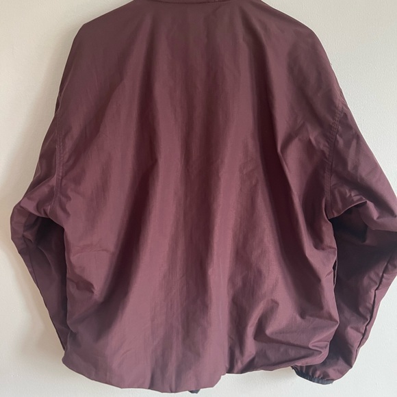 Vintage Reebok Jacket / Mens M-L / Dark Purple / Embroidered Logo - Picture 6 of 6